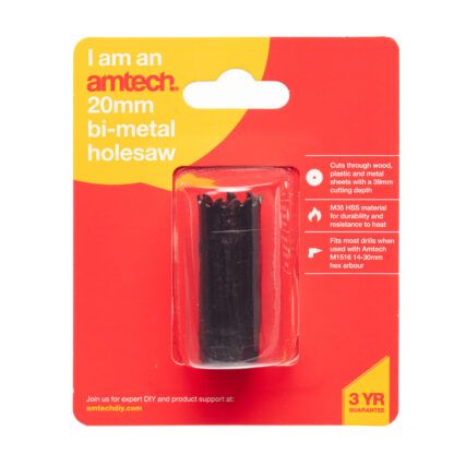 Amtech 20mm Bi-metal holesaw