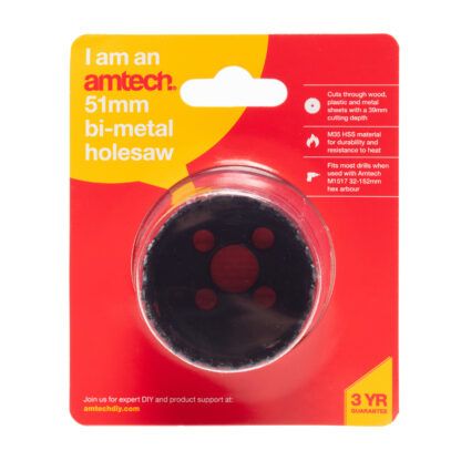 Amtech 51mm Bi-metal holesaw