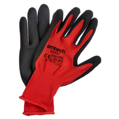 nitrile performance work gloves