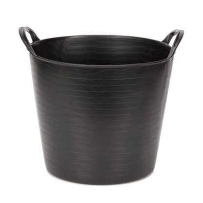 Amtech black eco-friendly flexi tub (26L capacity)