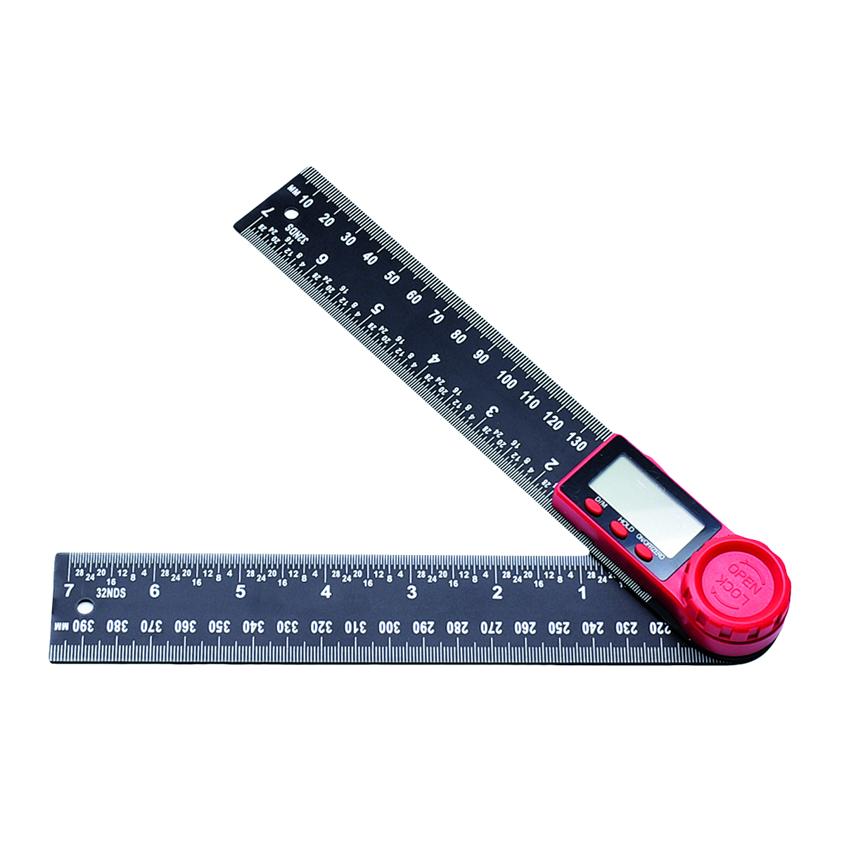 200mm Digital Angle Finder With Ruler - Amtech