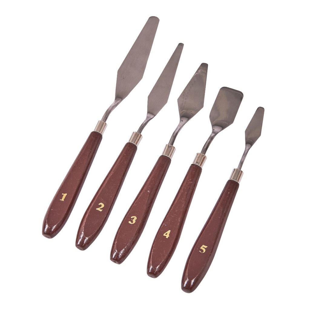 5pc painting knife set - Amtech