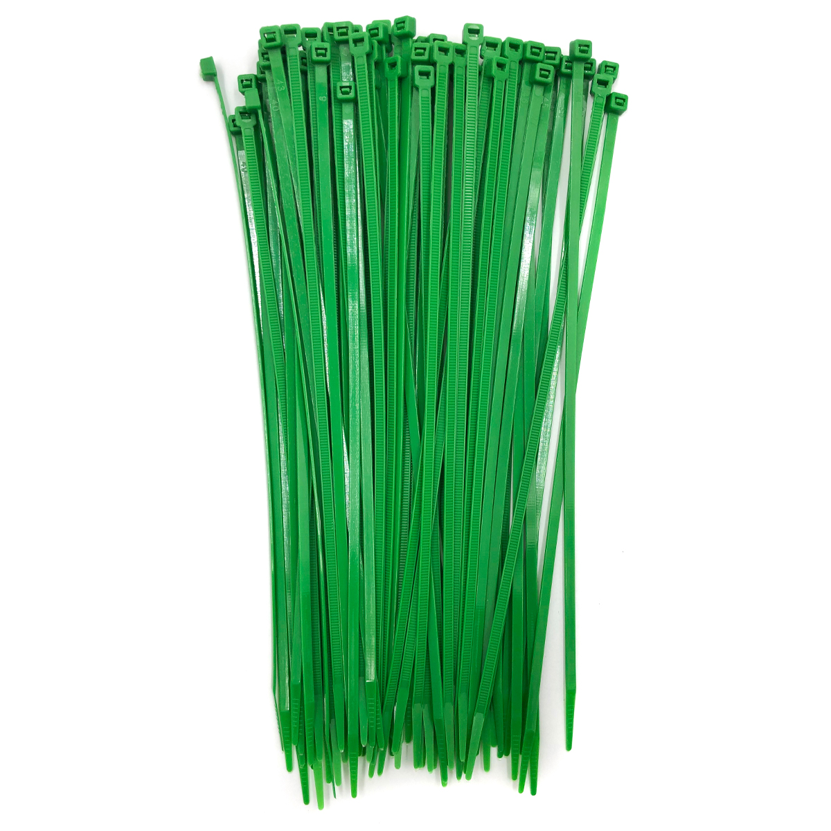 60pcs Tie Wraps (300 x 4.8 mm) Green - Amtech