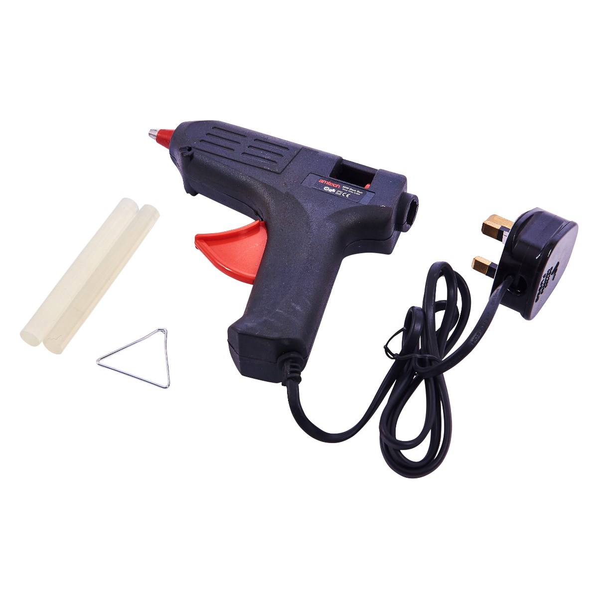 50W Cordless Hot Melt Glue Gun with 30Pcs 7mm Glue Sticks Repair