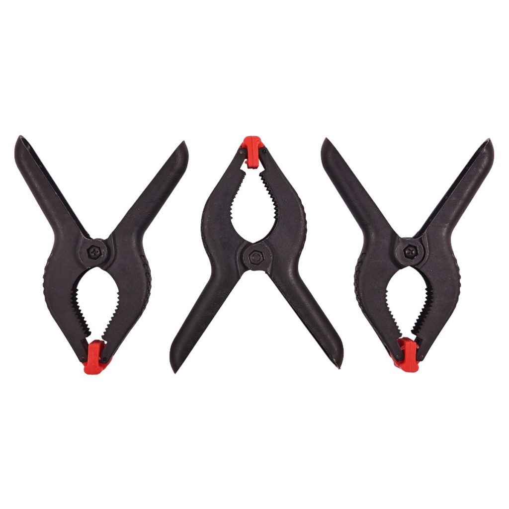 3pc 6'' plastic clamps - Amtech