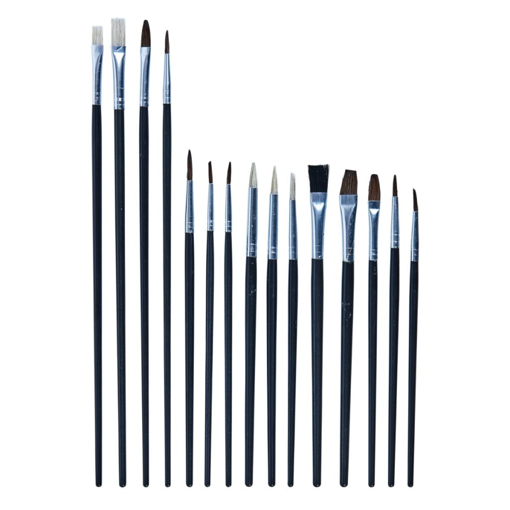 15pc art brush set - Amtech