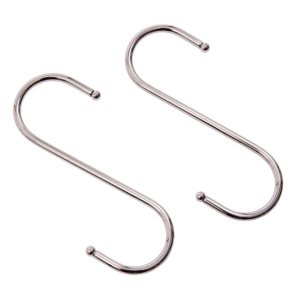 2pc 160mm S hook set - Amtech