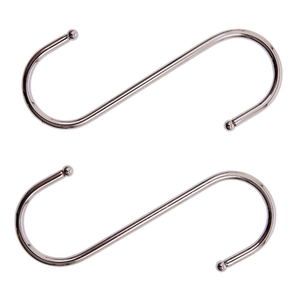 2pc 160mm S hook set - Amtech