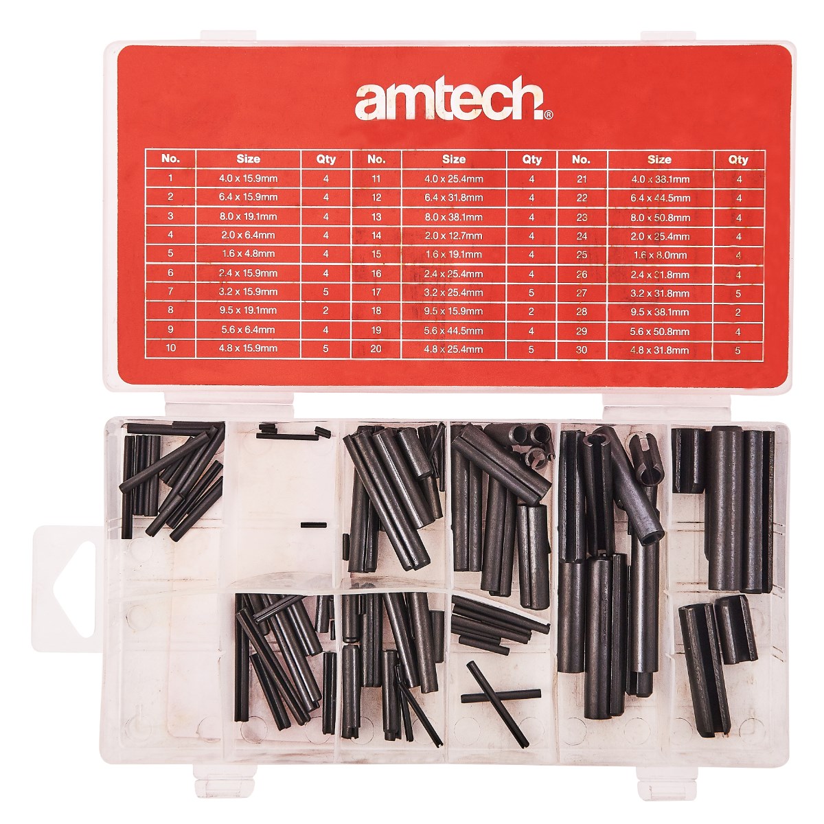AMTECH S6270 assortiti Roll Pin 