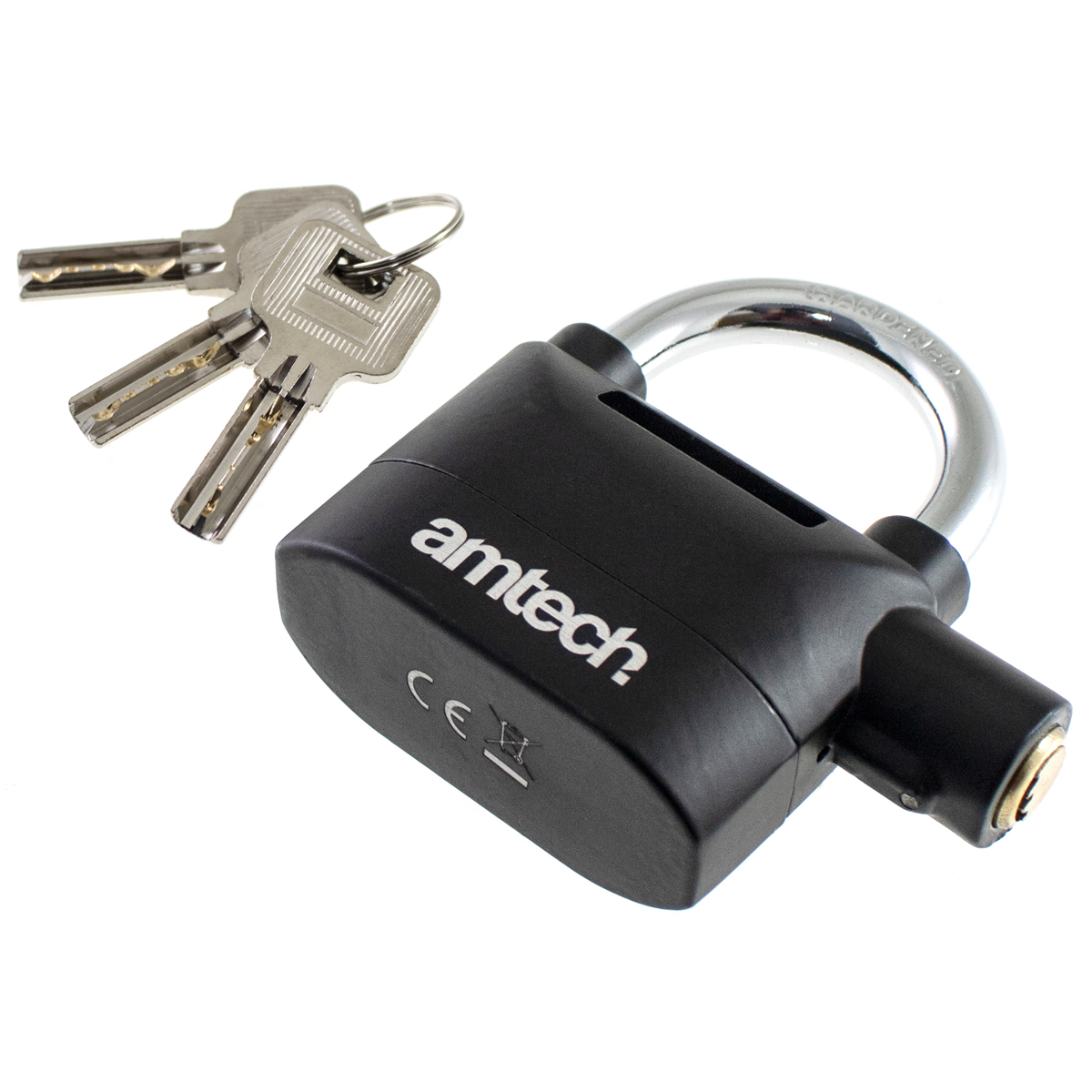 Amtech Heavy Duty 50mm Security Padlock Lock Garage Door Shed Outdoor+3 Keys 