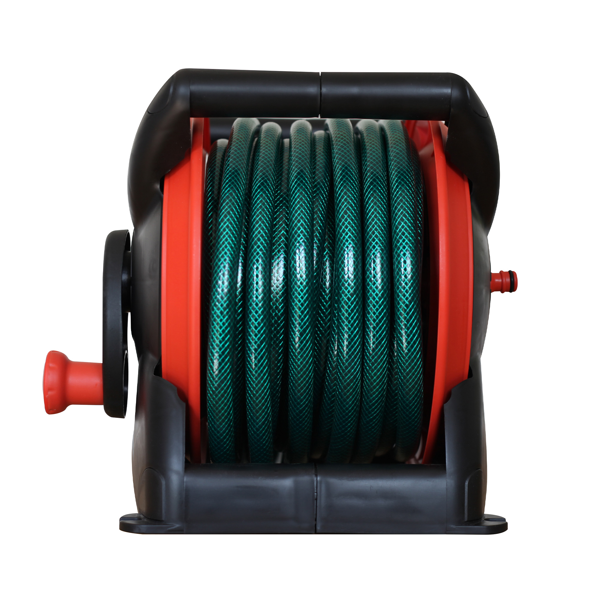 15m Garden hose reel with adaptor set