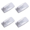 Amtech 4 Piece removable self-adhesive hook set